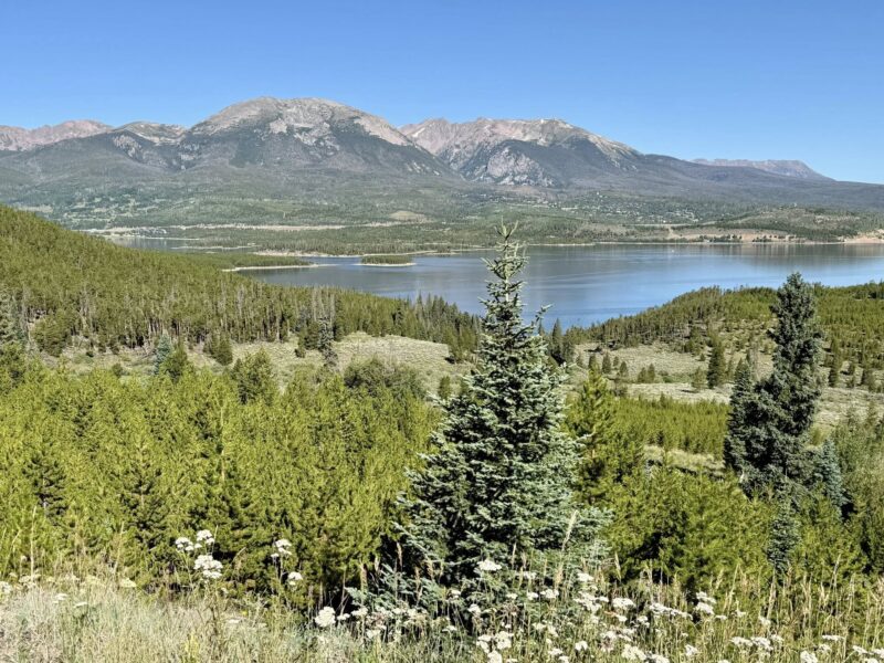 View of Lake Dillon from Swan Mountain
